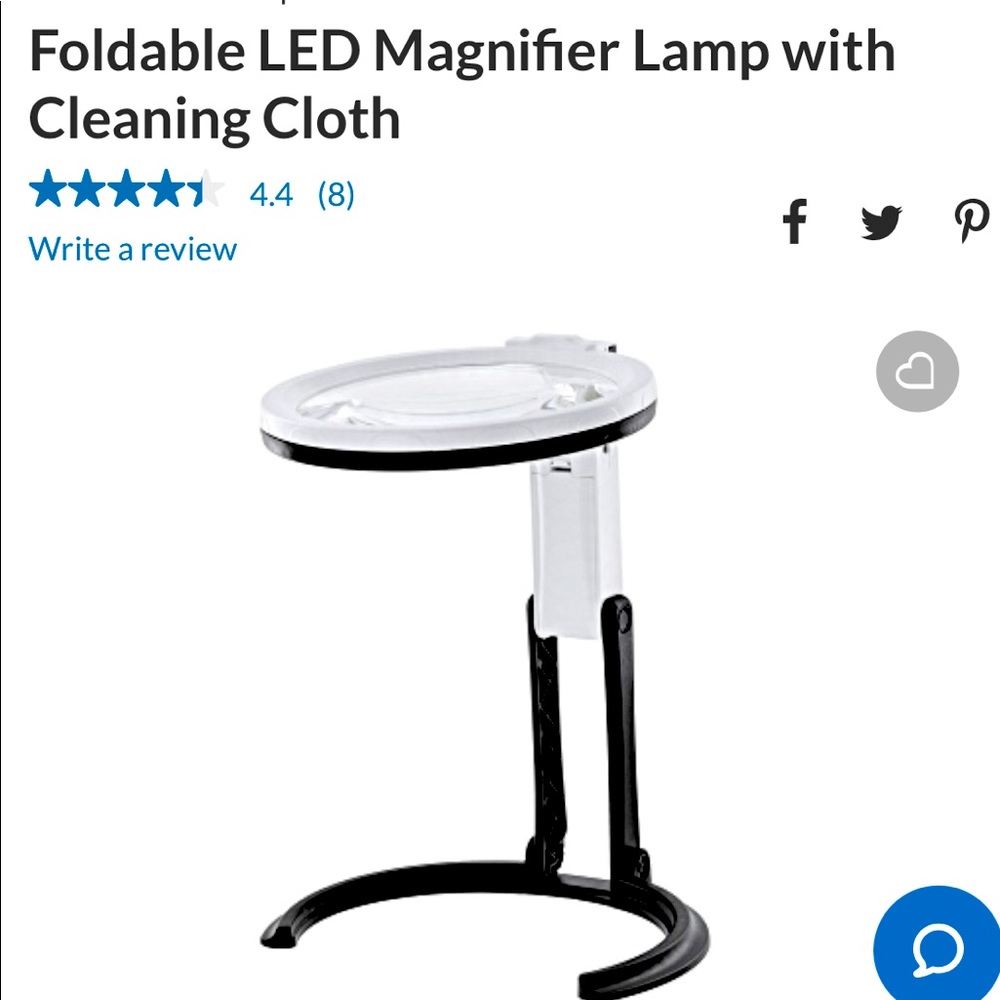 Foldable Led Magnifier light